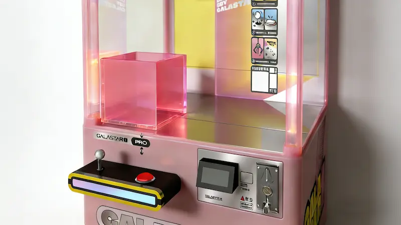 Galastar 1 Pro claw machine / crane machine detials
