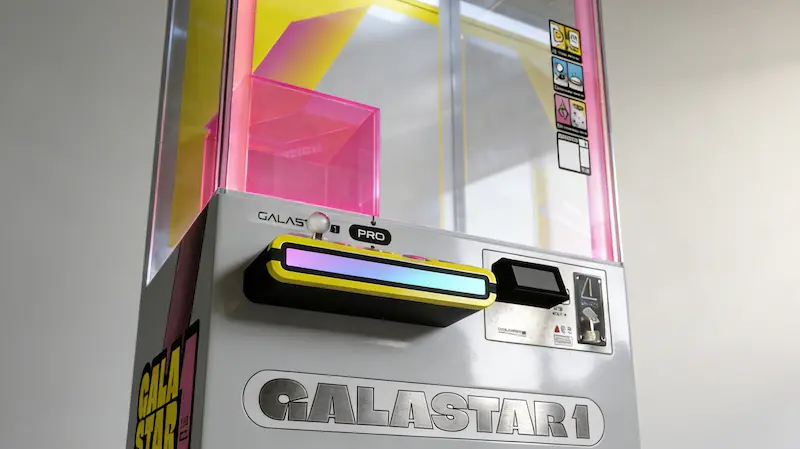 Galastar 1 Pro claw machine / crane machine detials