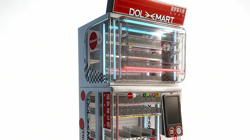 Galastar Dolmart1 Ultra Vending Machine Details