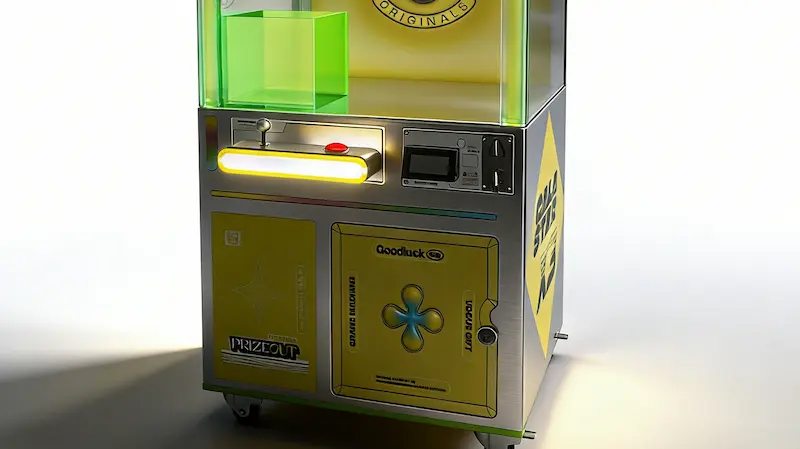 Galastar X3 Claw Machine / Crane Machine Detail