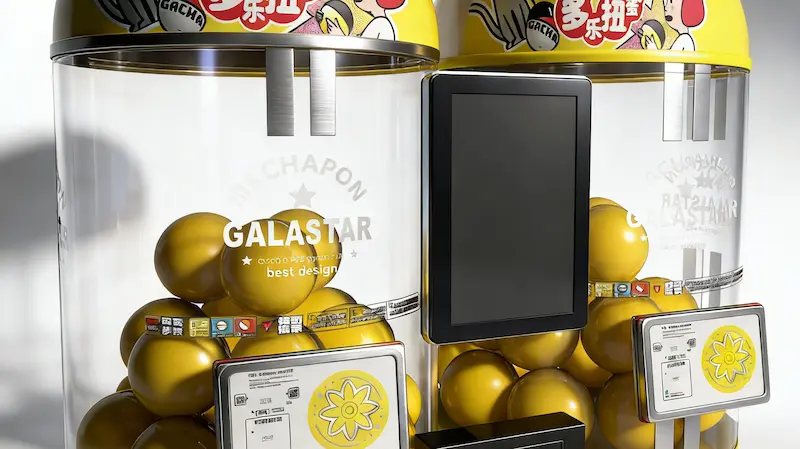 Galastar Space Gacha C15 Capsule Machine Details