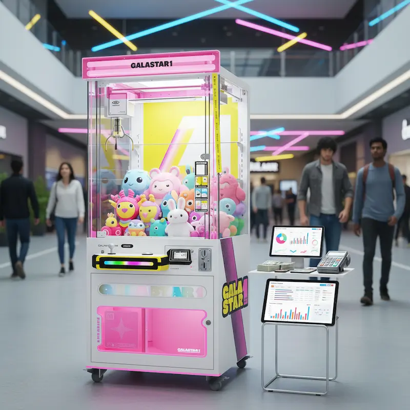 Galastar Claw machine business startup cost breakdown