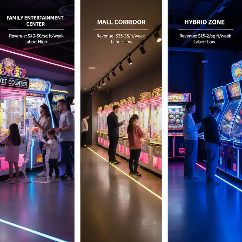 Galastar Ticket redemption vs prize merchandisers