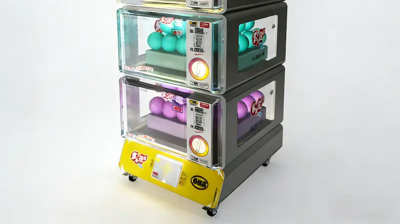 Galastar Gogo Stacker Gacha80 Capsule Machine Detials