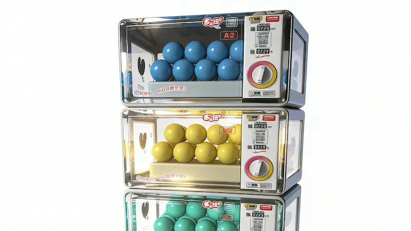 Galastar Gogo Stacker Gacha80 Capsule Machine Detials