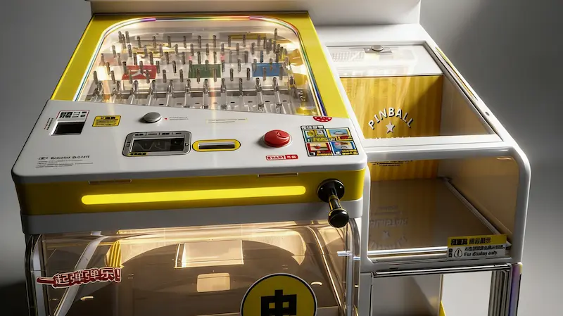 Galastar Bounce Fun X1 Ultra Pinball Machine Details