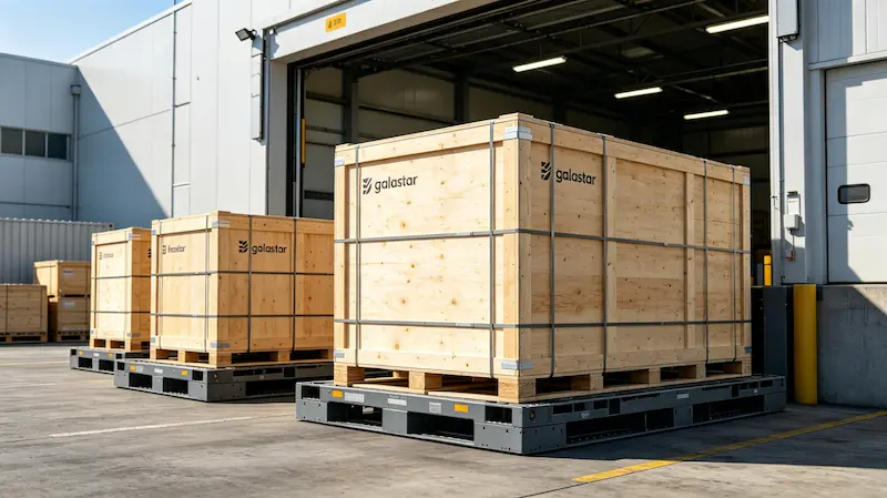 galastar international freight packaging logistics