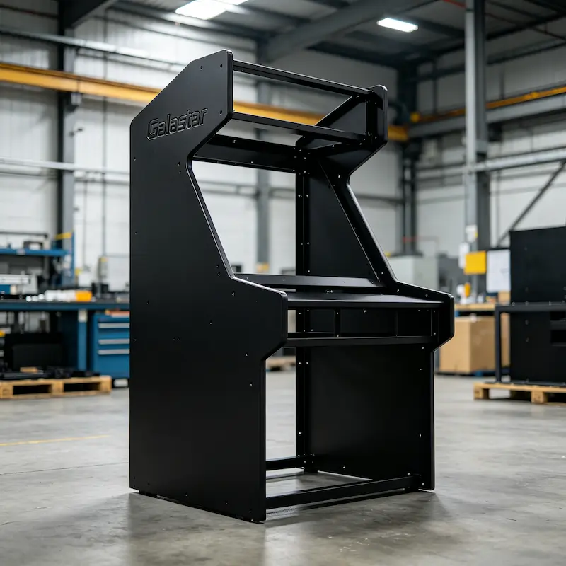 galastar powder coated steel chassis durability