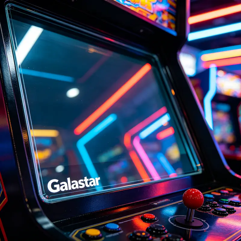 galastar tempered glass vs acrylic arcade durability