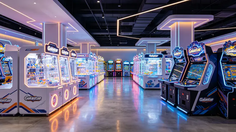 galastar venue optimization arcade floor layout