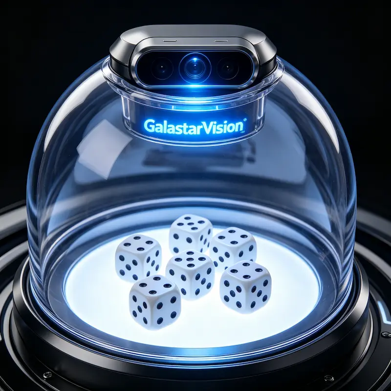 galastarvision ai dice machine mechanics