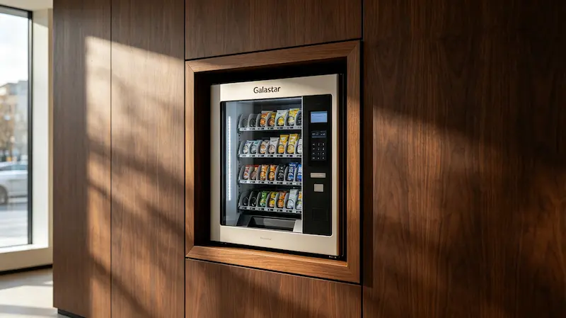 galastar recessed vending architectural integration