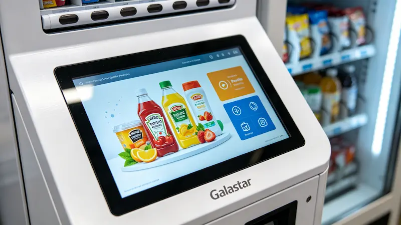 galastar smart vending touchscreen ux