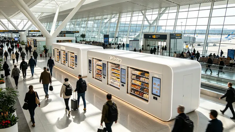 galastar transit hub automated micro retail