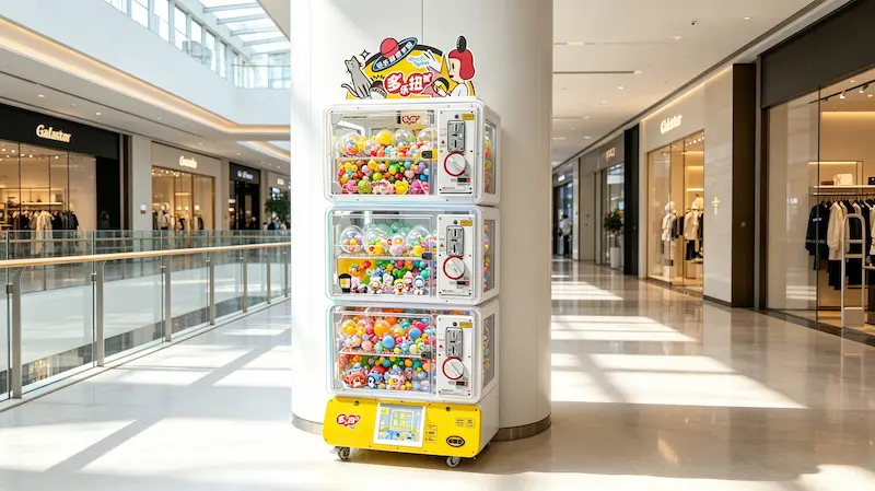 galastar capsule gacha machine network guide
