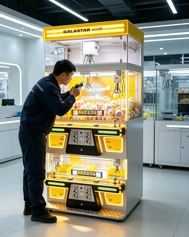 galastar mini85 4p quad gantry maintenance checklist