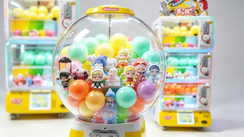 galastar toy capsule inventory curation