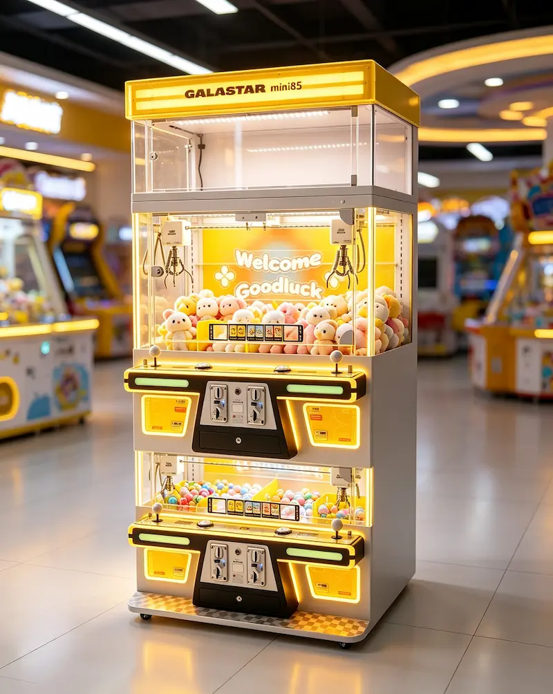 galastar mini85 4p arcade layout staging strategy