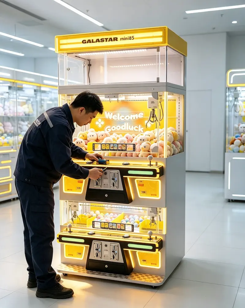 galastar mini85 4p mini claw voltage calibration